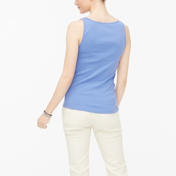 💥J Crew Open Neck Cami Tank Top NWT - Picture 2 of 4
